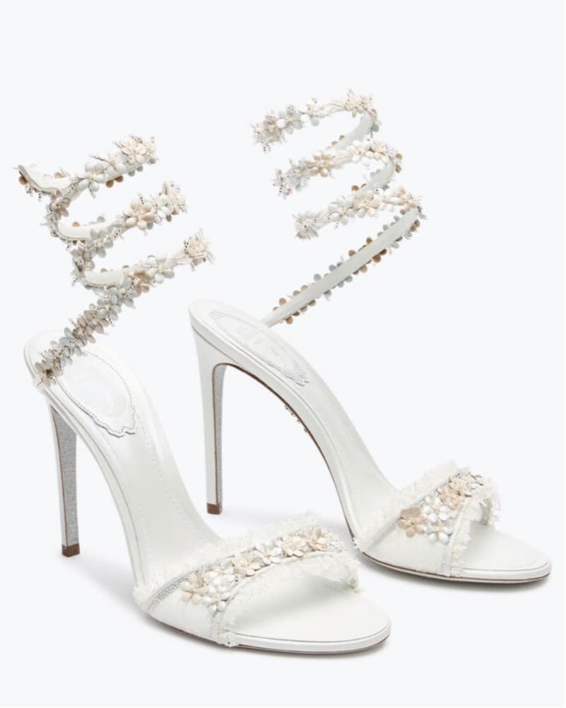 Rene Caovilla Bloom Heels - Image 1
