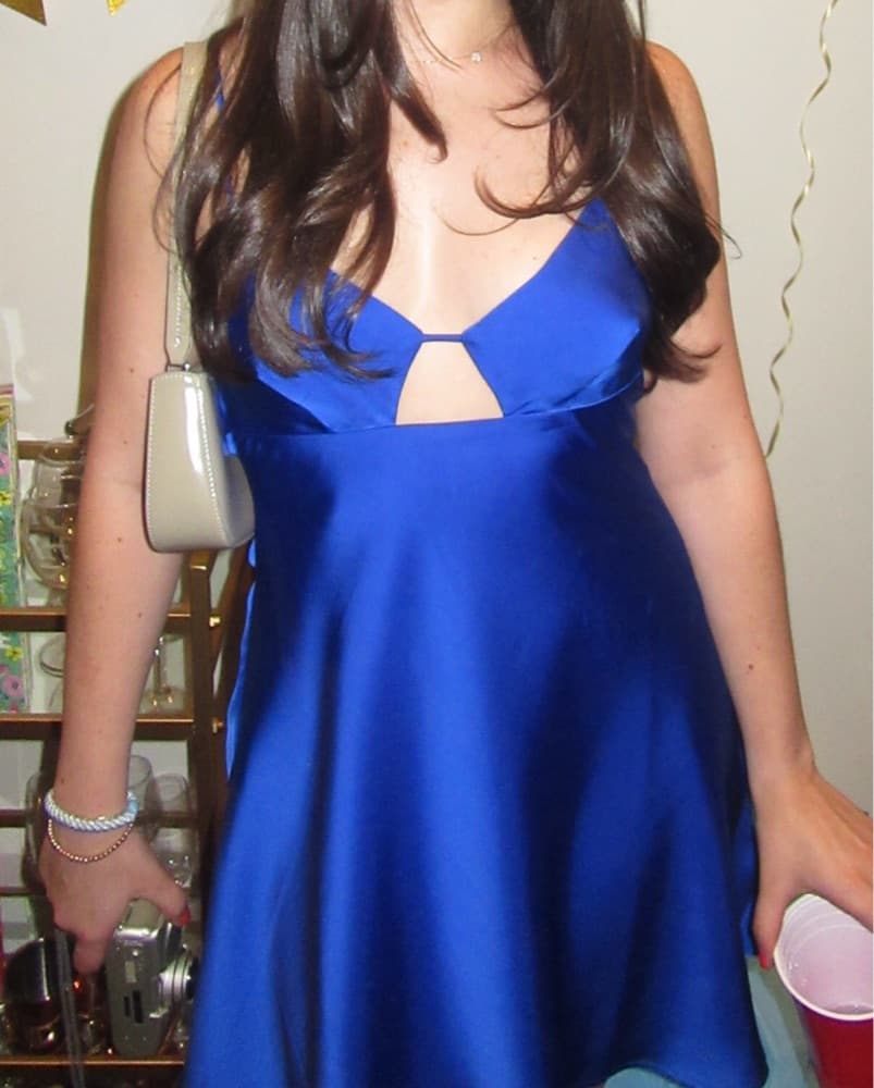 ASTR the Label Royal Blue Mini Dress - Image 3
