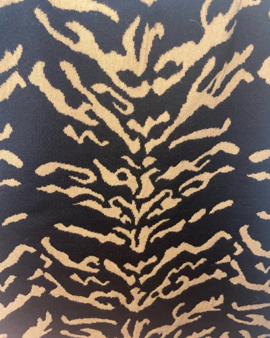 Missoni Tiger Print Wool Mini Dress - Image 4