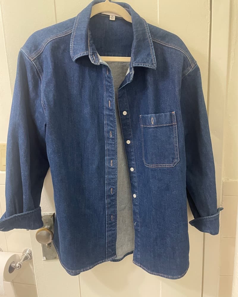 Versatile Denim Shirt Jacket - Image 1