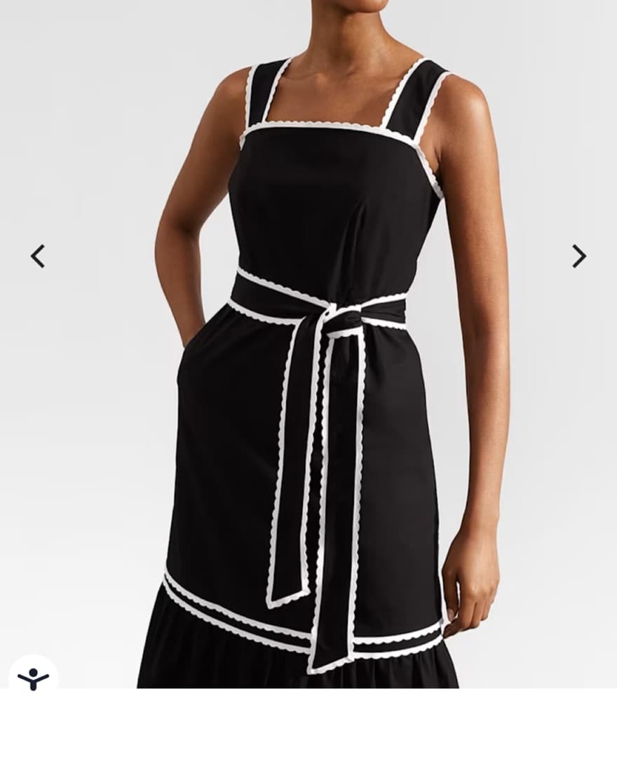Hobbs Black dress - Image 3