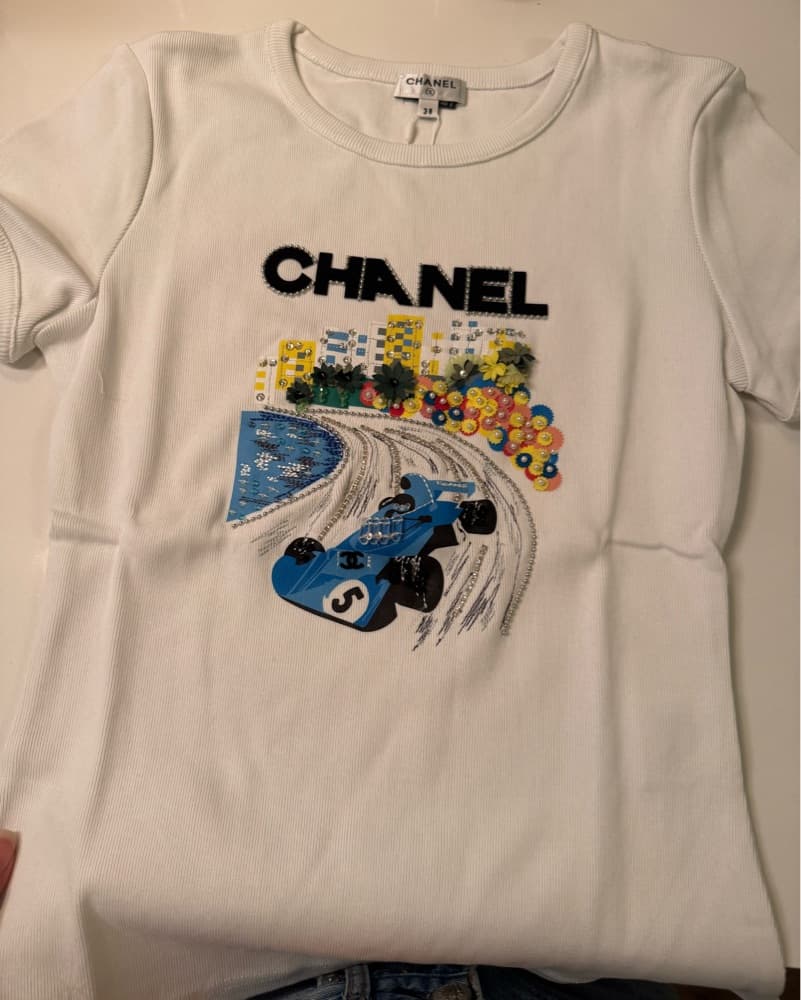 Chanel F1 Tee - Image 2