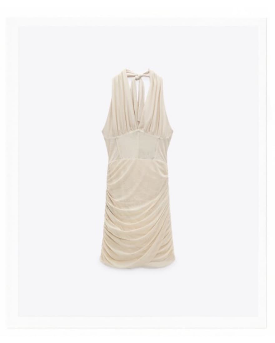 Zara Halter Mesh Dress  - Image 2