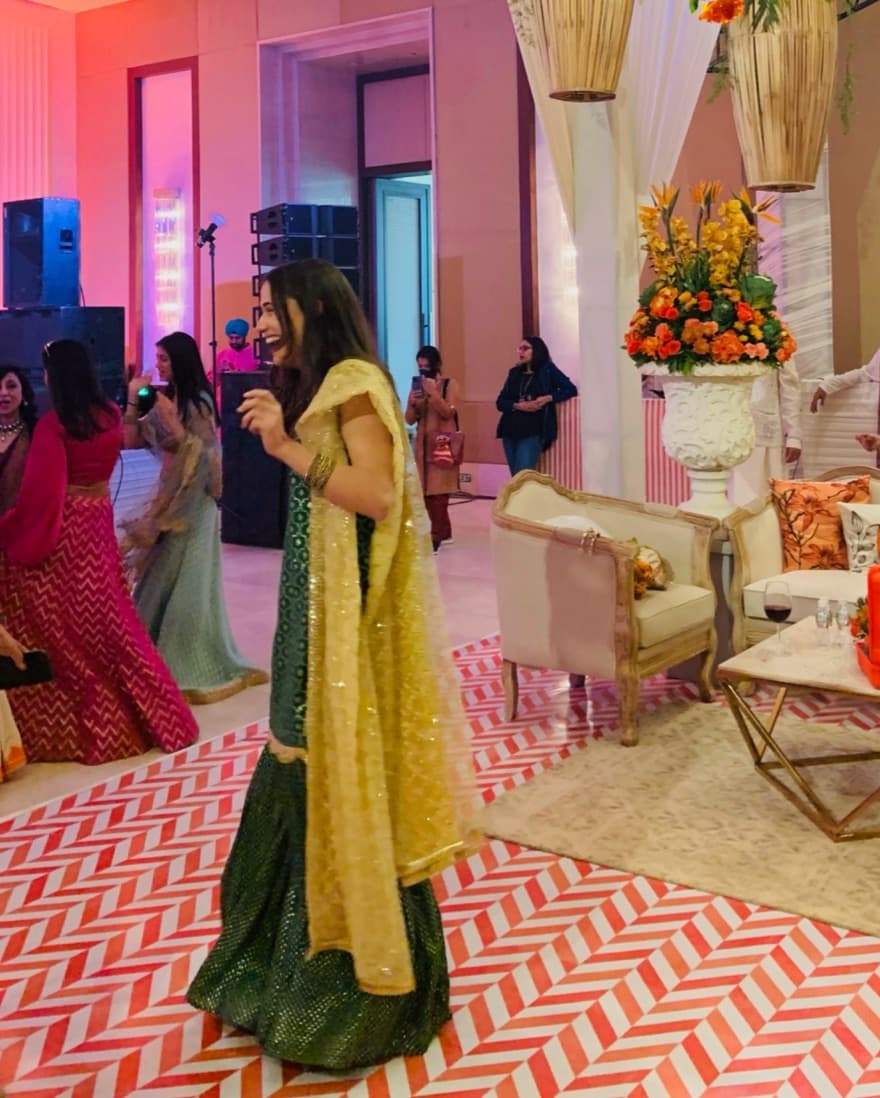 Green & Yellow Lehenga - Image 1