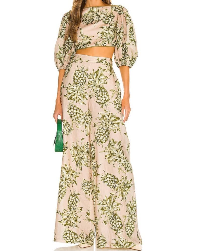 Zimmermann Empire Bodice And Pants Set - Image 1
