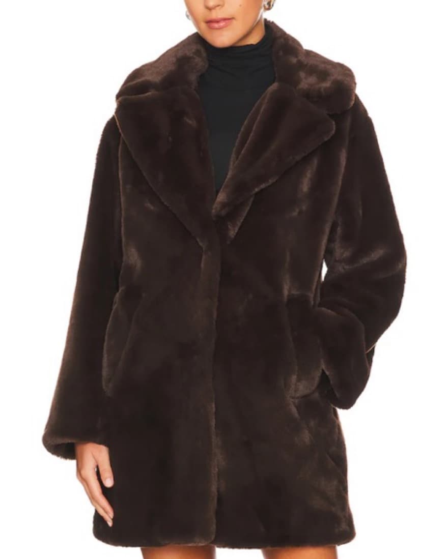 Faux Fur Teddy Coat - Image 1