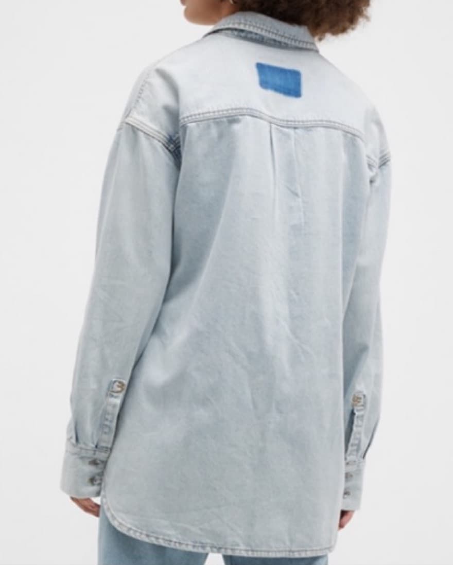 Ksubi Hook Front Denim Top - Image 2