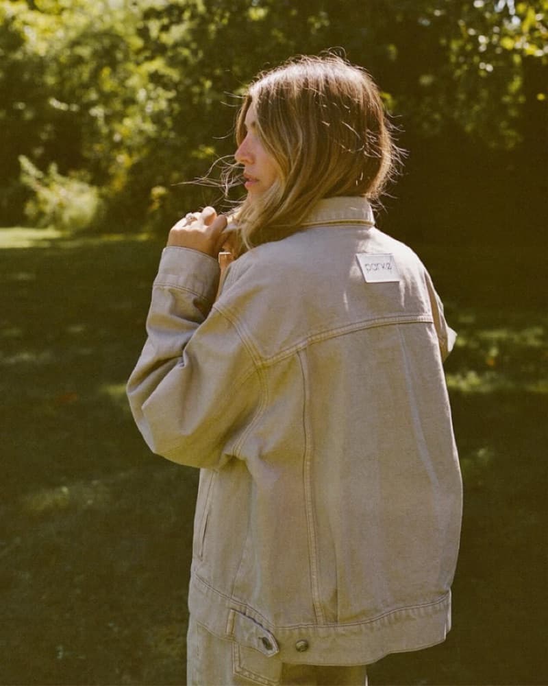 Parke Camel Denim Jacket - Image 2