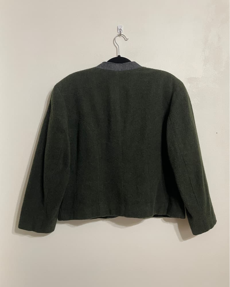 Vintage Wool Blend Blazer - Image 2
