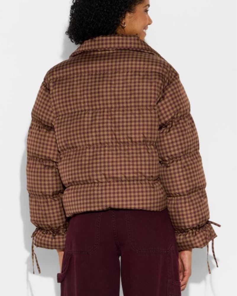 Target Gingham Puffer - Image 2