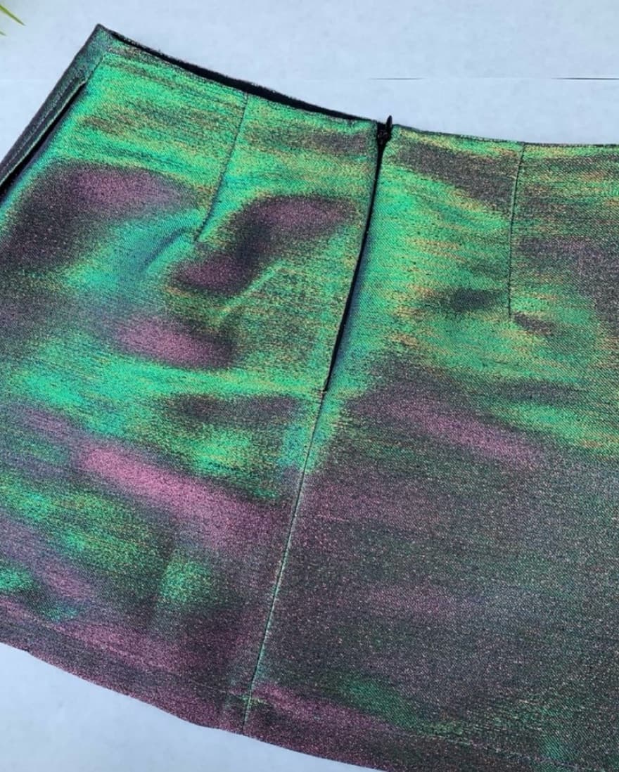 Urban Outfitter Metallic Mini Skirt 🪩 - Image 3