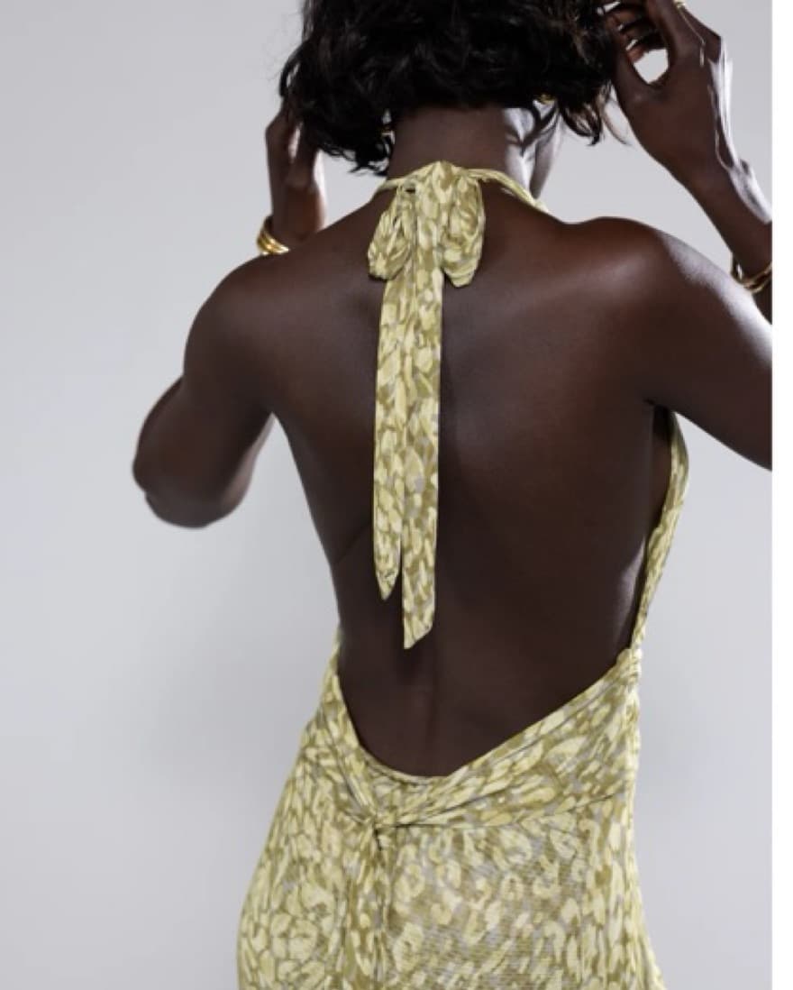 CHELSEA HALTER DRESS - Image 4
