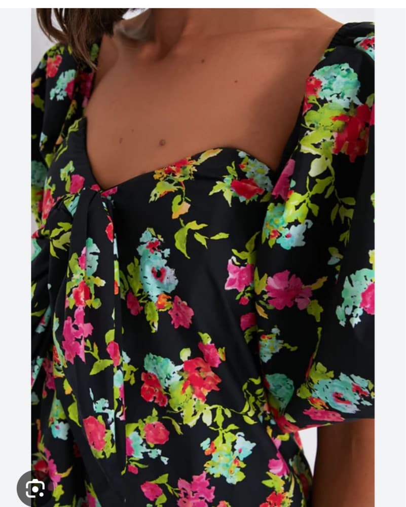 CAROLINE CONSTAS Reyna Dress Red Pink No - Image 3