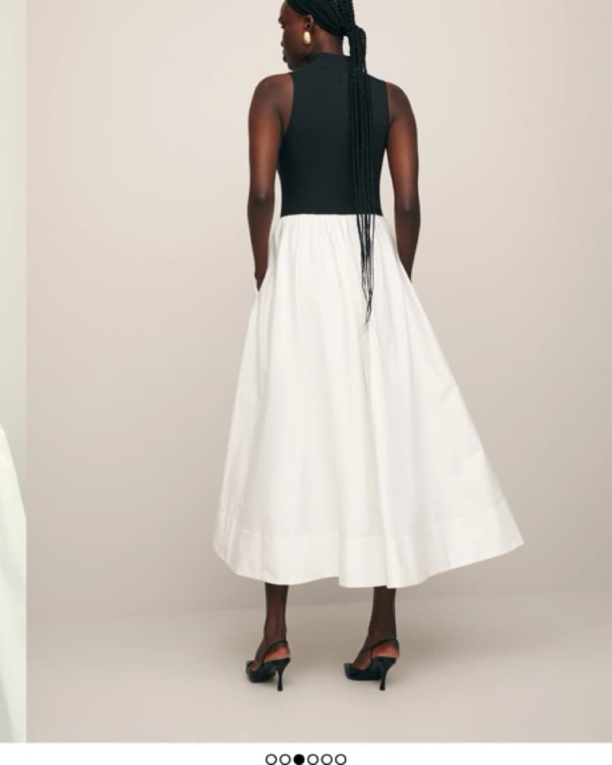Reformation Gorgeous Midi Dress - Image 3