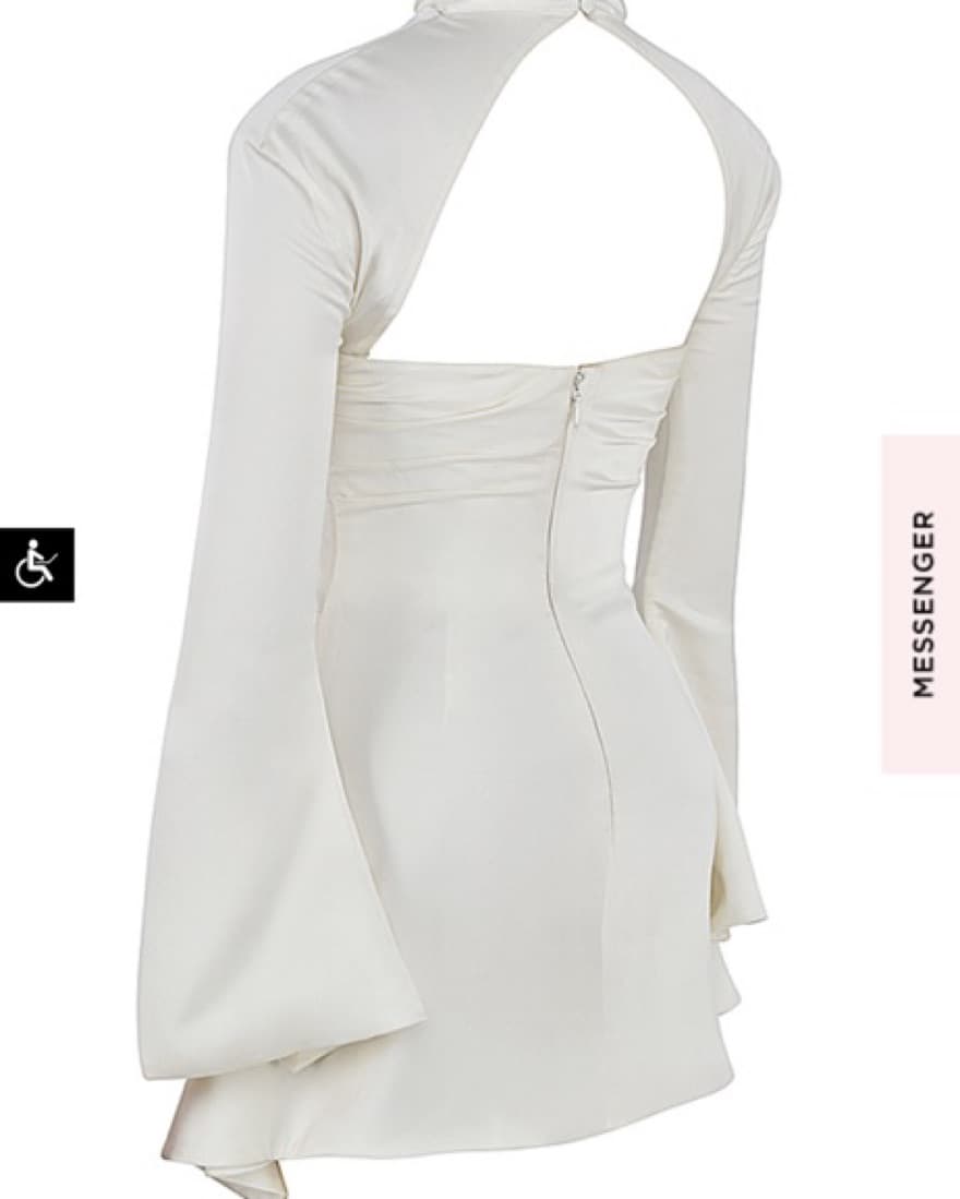 House Of CB White Toira Dress - Image 6