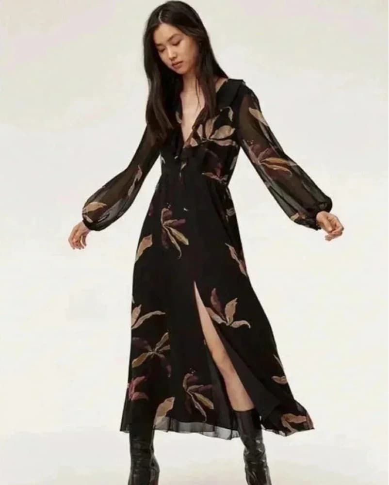 Wilfred Floral Maxi Dress - Image 1