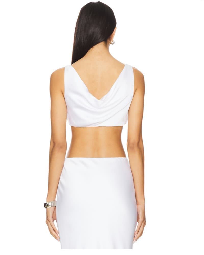 Normal Kamali Cropped Top & Skirt Set - Image 2