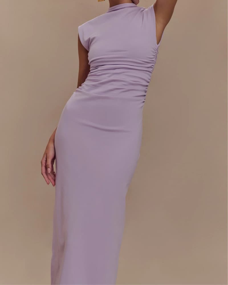Elliot High Neck Sleeveless Maxi Dress  - Image 3