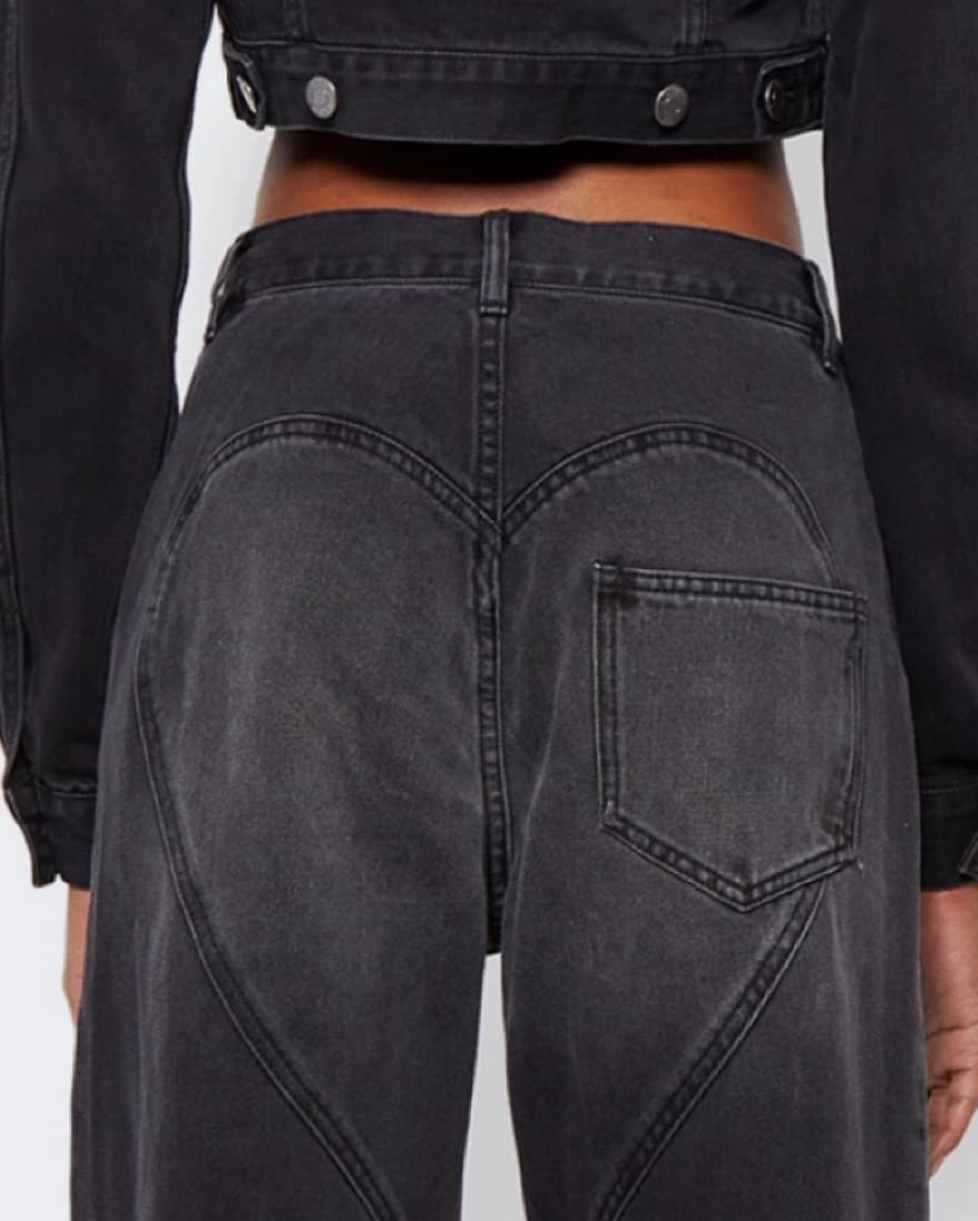 Area NYC Flower Denim Jeans  - Image 4