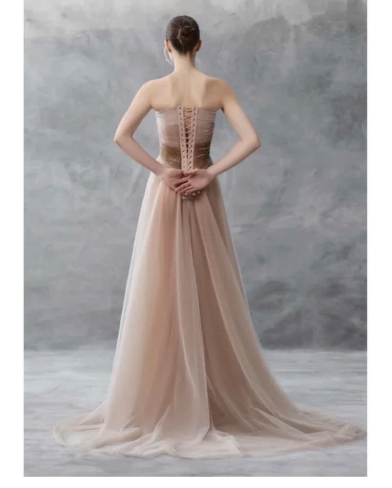 Phan Huy TULLE EMPIRE WAIST DRESS - Image 4