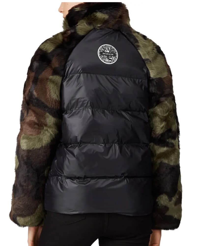 Camo Faux Fur Puffer  - Image 3