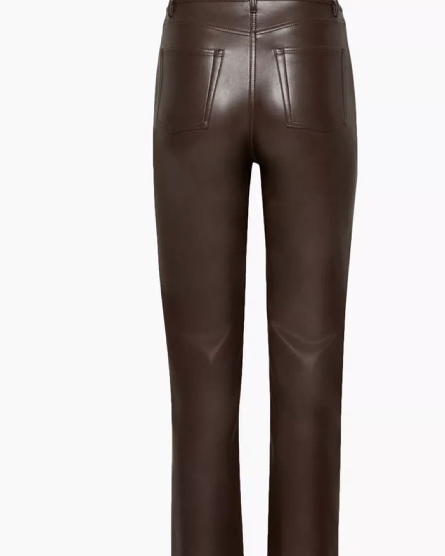 Aritzia melina Pant Dark Brown  - Image 1