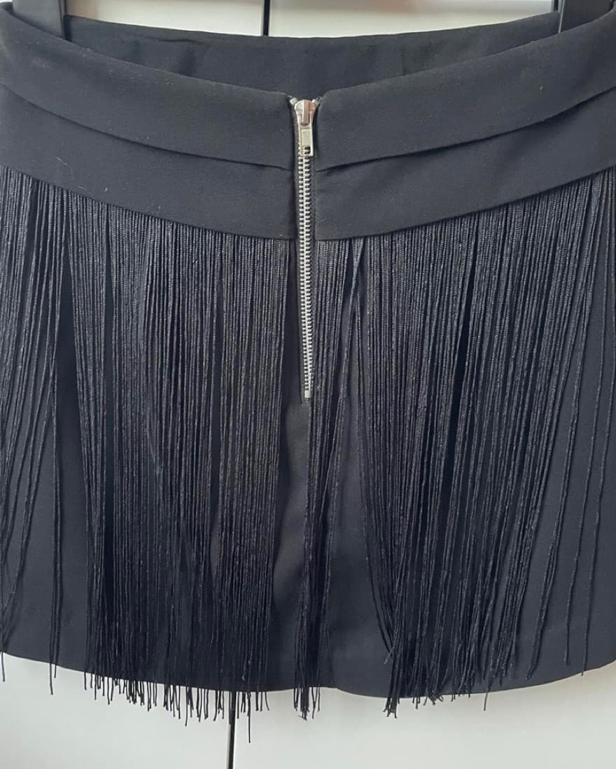 Topshop Fringe Skirt - Image 2