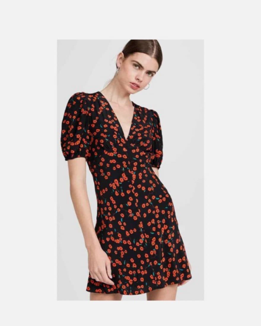NWT staud Mini Milla Poppy Dress - Image 3