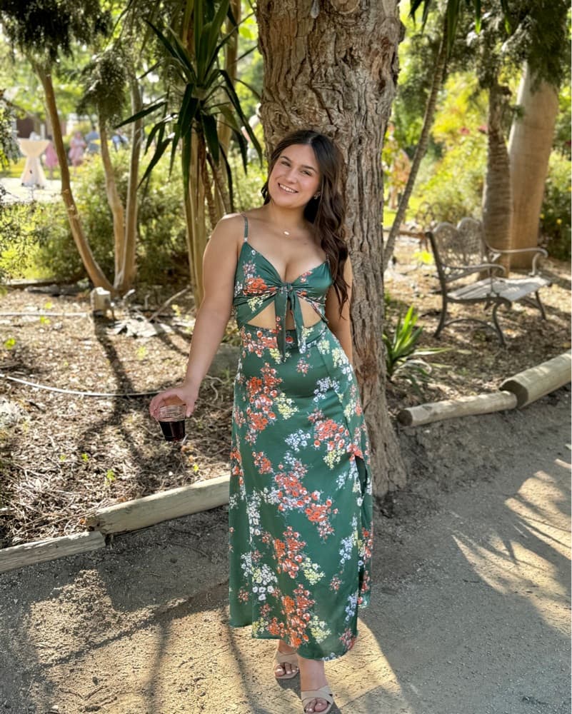 TOPERTH: Floral Dress - Image 1