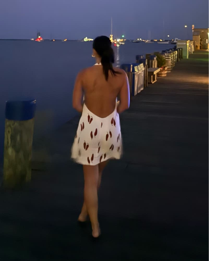Playful Polka Dot Slip Dress - Image 2