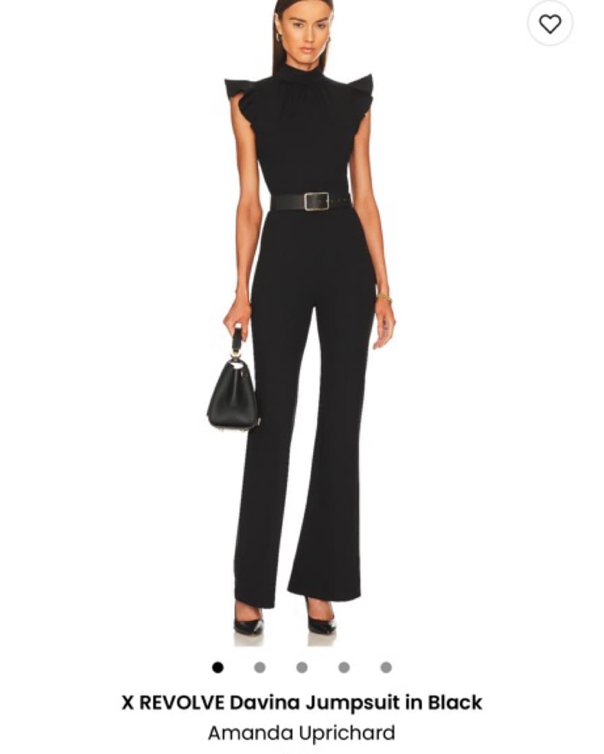Amanda Uprichard black Jumpsuit - Image 3