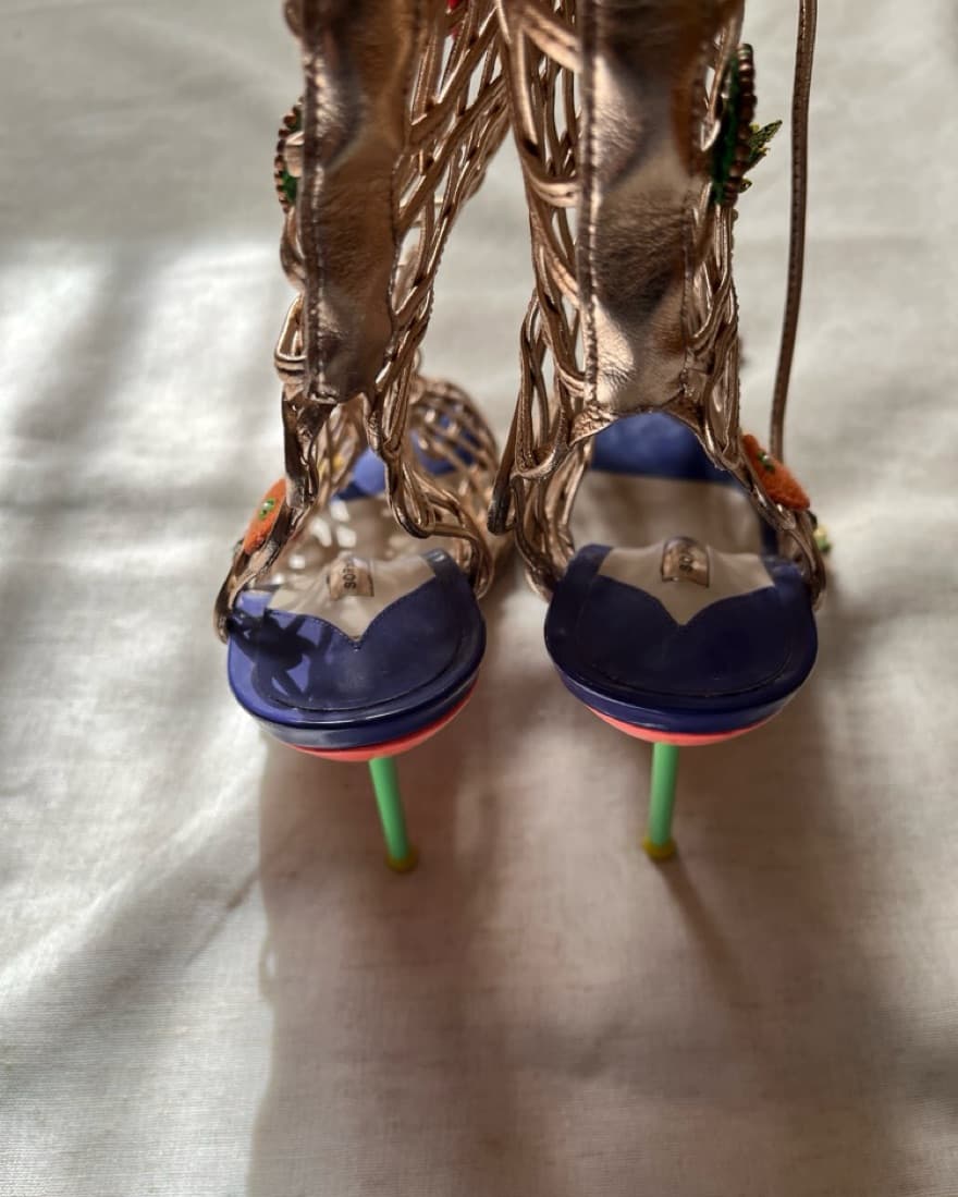 Sophia Webster Delphine Fruit Salad Heel - Image 6