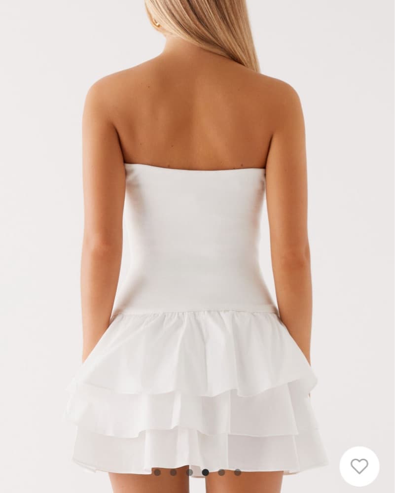 Martha Ruffle Mini Dress - Image 2