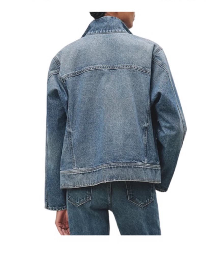 Nili Lotan Marilou Denim Jacket - Image 4