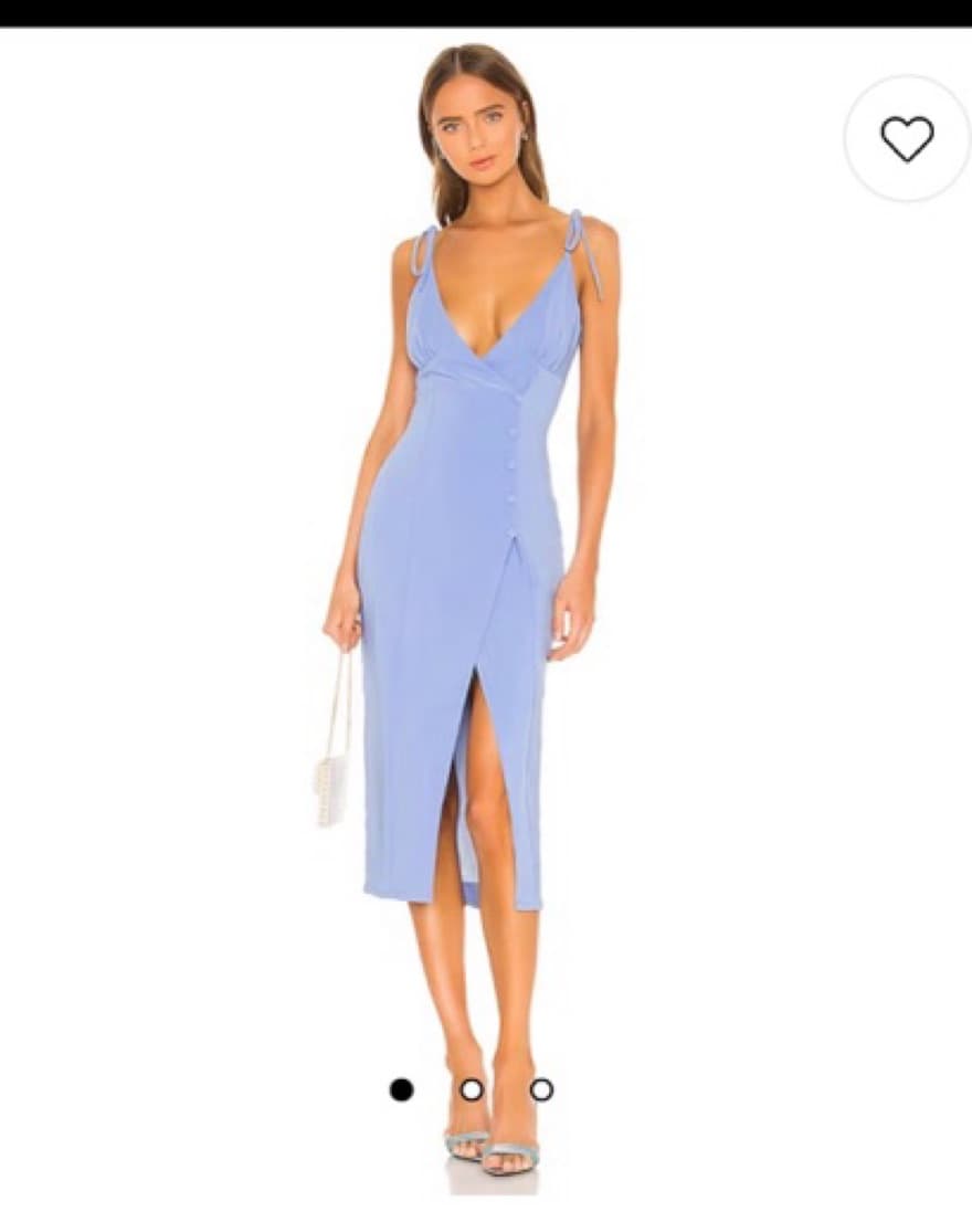 Revolve - Aaliyah Midi Dress, Periwinkle - Image 1