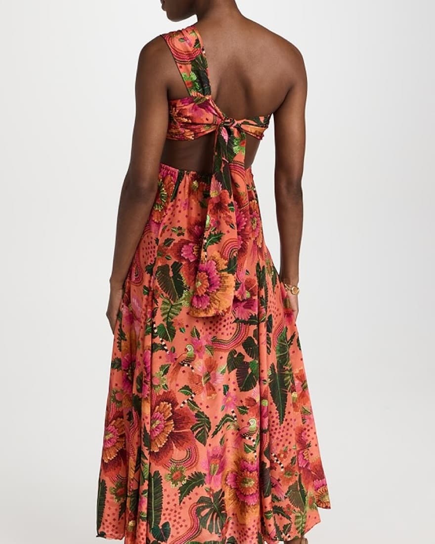Farm Rio - Orange Blooming Garden Maxi - Image 2