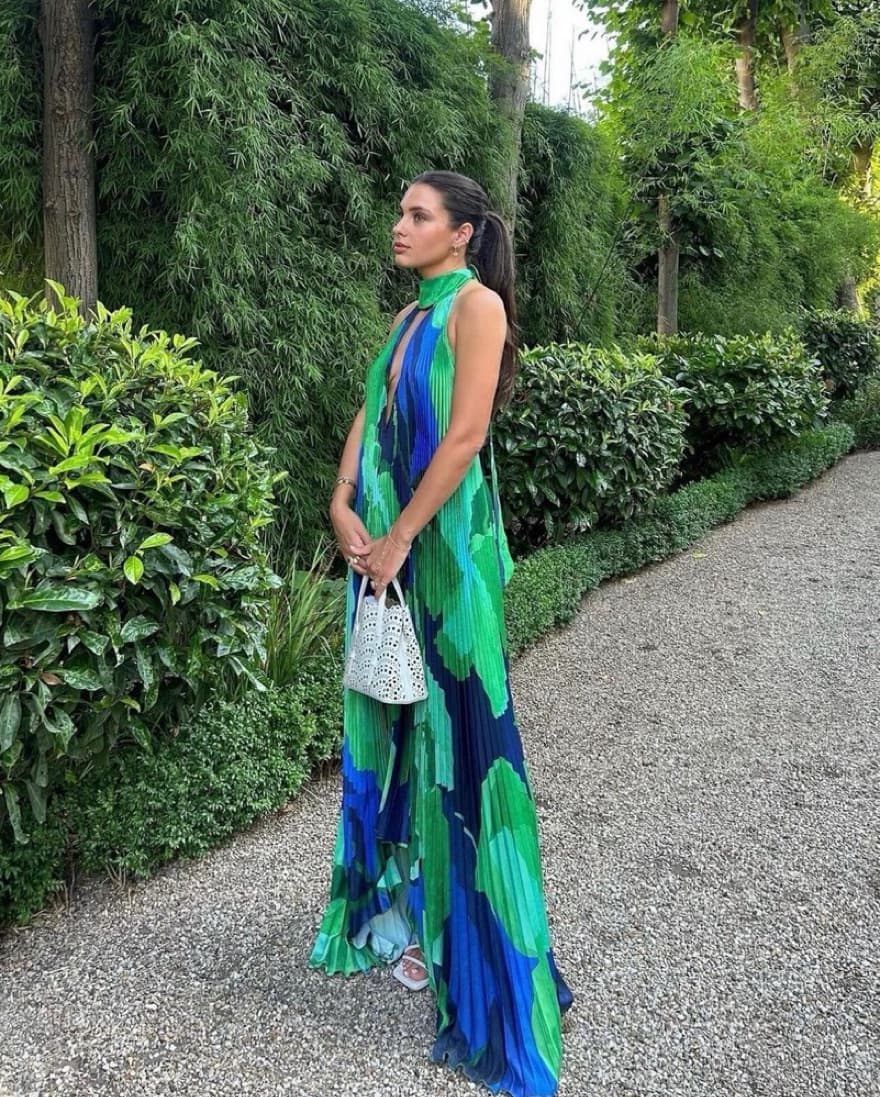Lídee Opera Gown Capri Green - Image 3