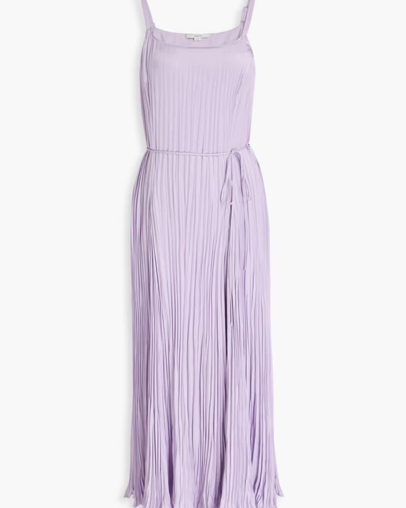 Vince Crushed Relaxed Slip Dress - Image 2