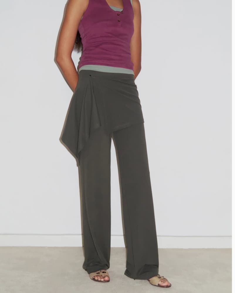 Molly Two Piece Pant Skirt Set - Image 3
