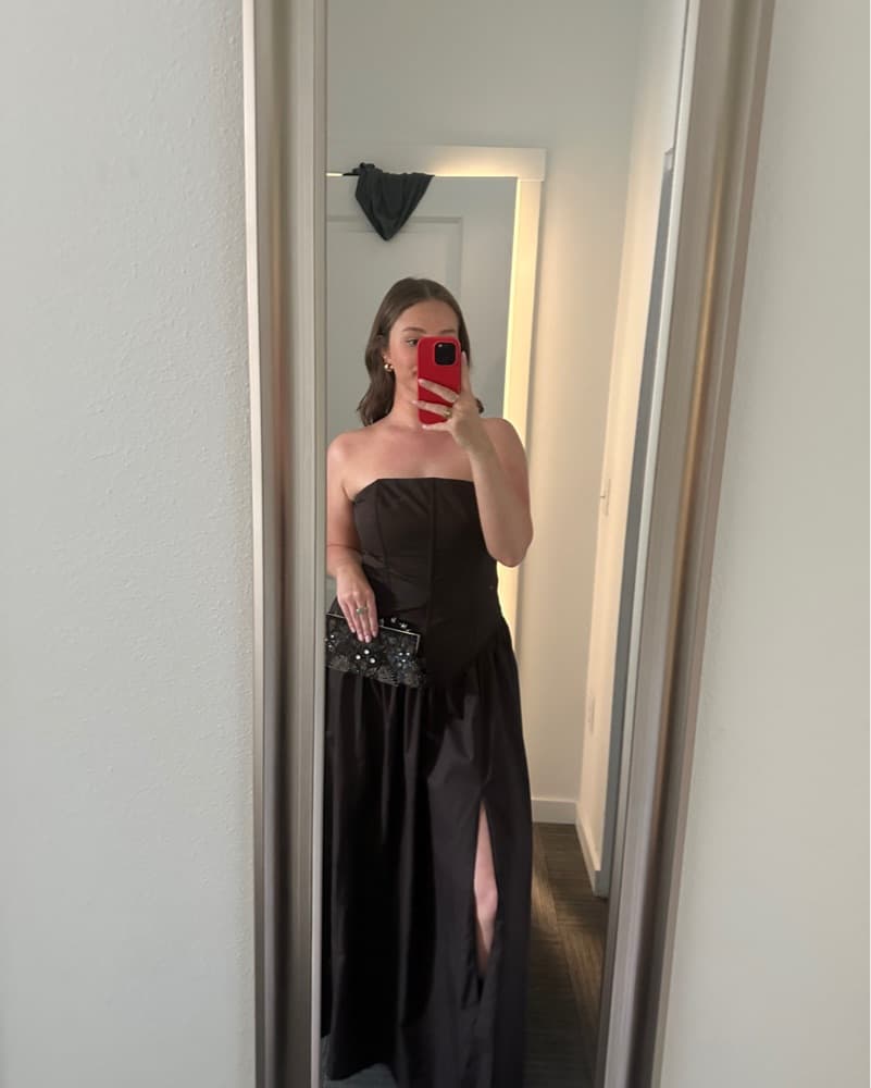 Giana Brown Maxi Dress - Image 2