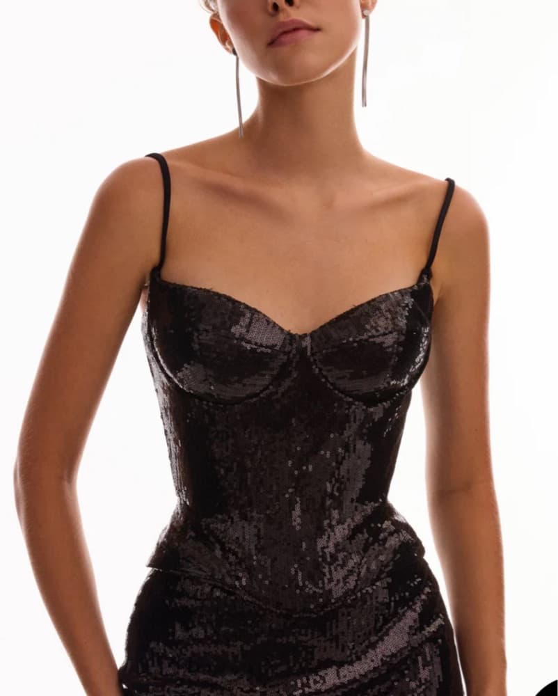 Sequin Corset Top  - Image 6