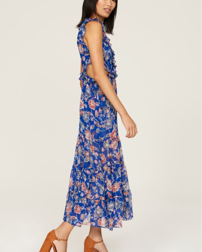 Misa Floral Midi Dress - Image 3