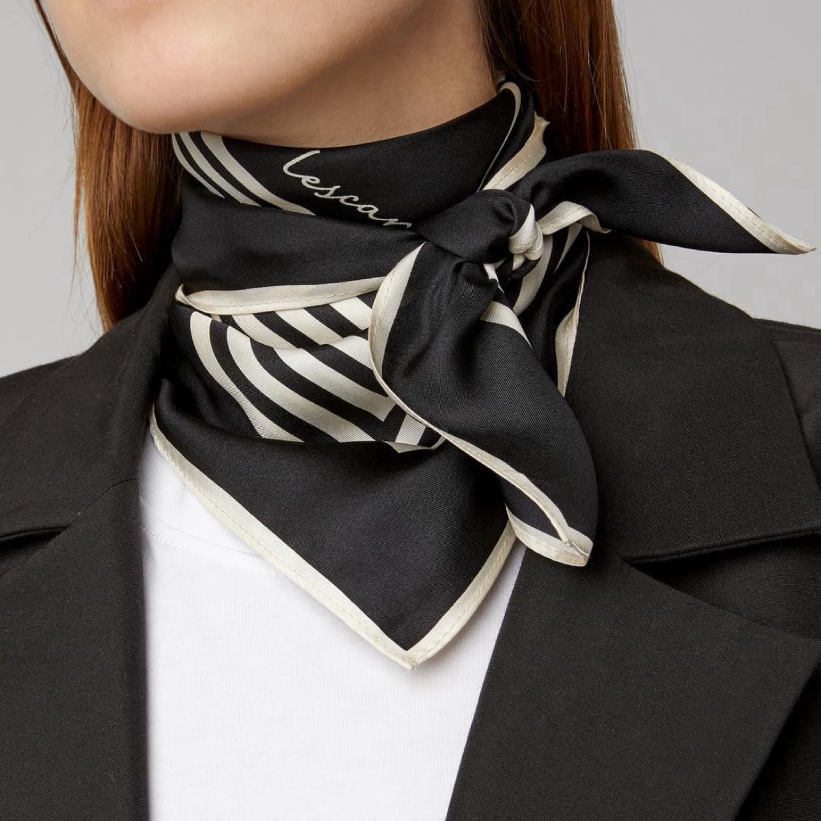 Lescarf No.2 Black 65 cm  - Image 1