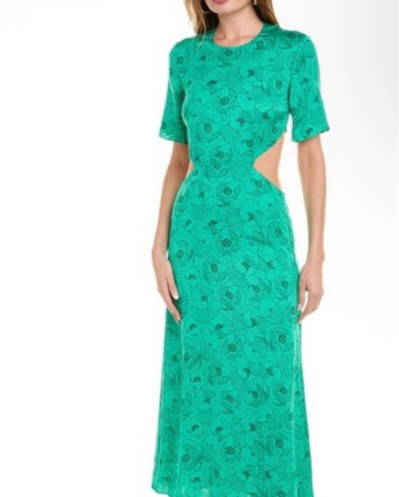 The Kooples Floral Cut Out Dress - Image 1