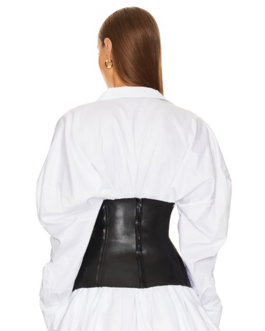 Leather Corset Overlay - Image 2