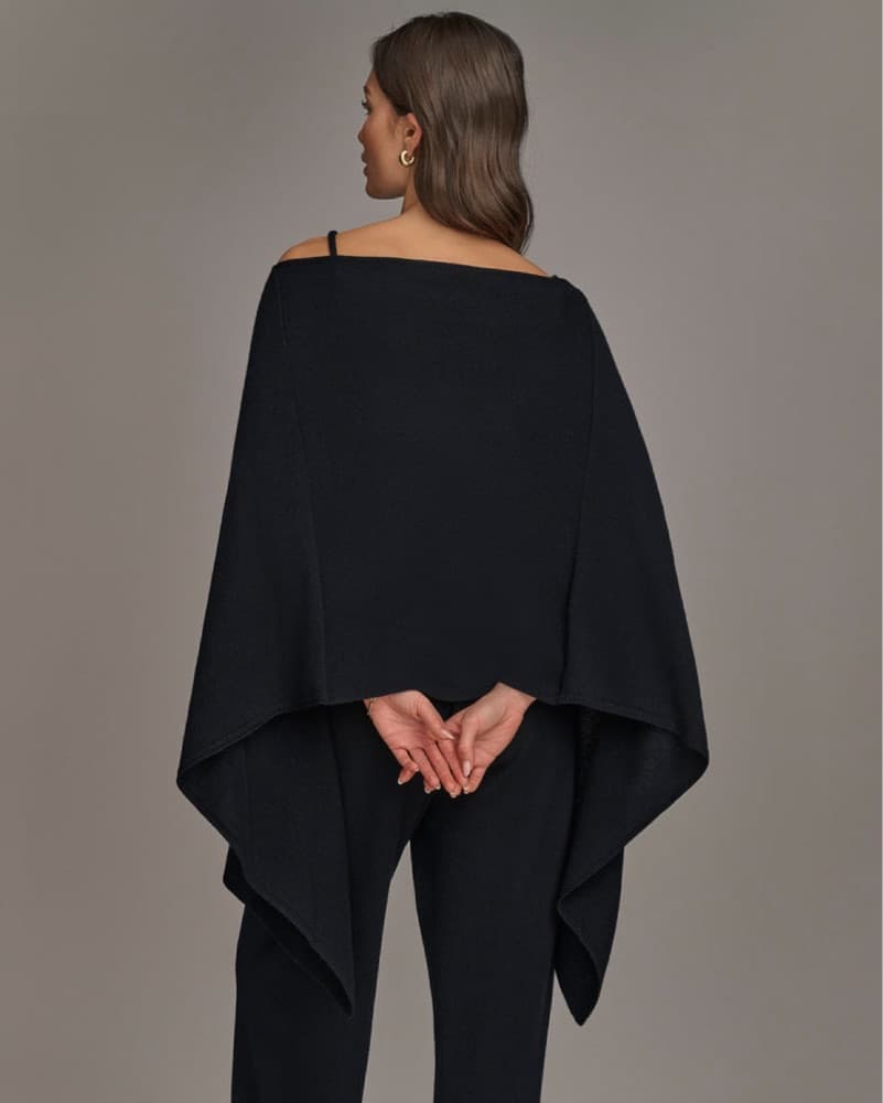 Cashmere Shawl Wrap Poncho  - Image 2