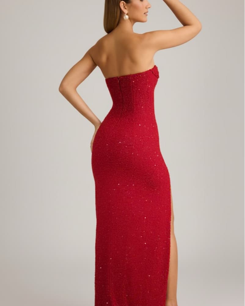 Oh Polly Dress Red  - Image 2