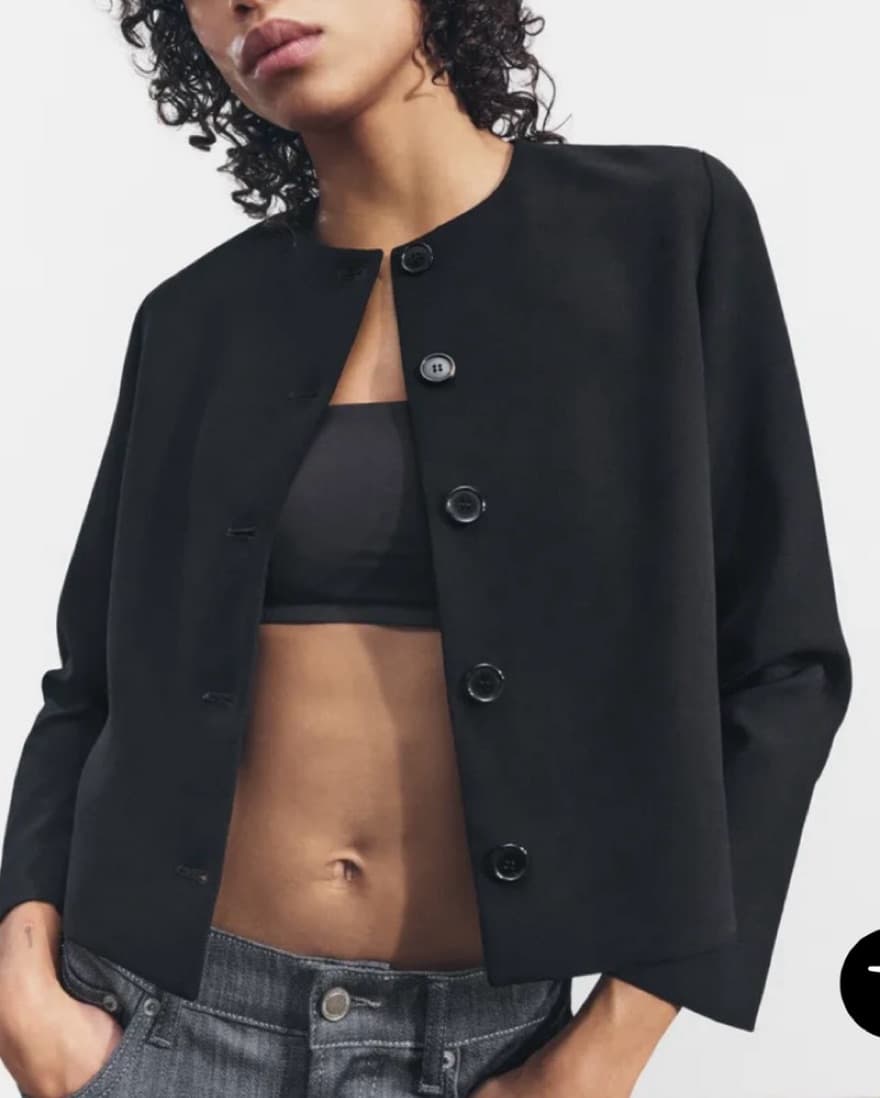 Zara Buttoned Jacket  - Image 1
