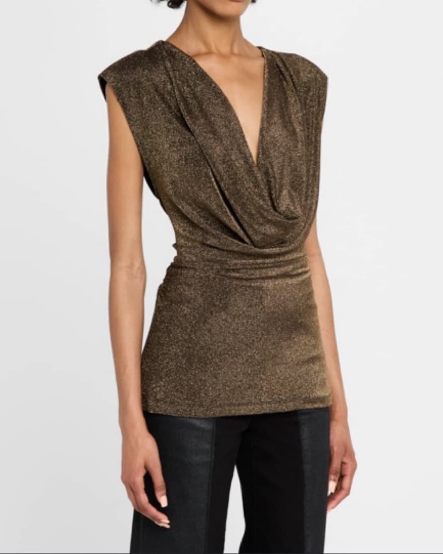 Ramy BROOK Metallic Sleeveless Top  - Image 2