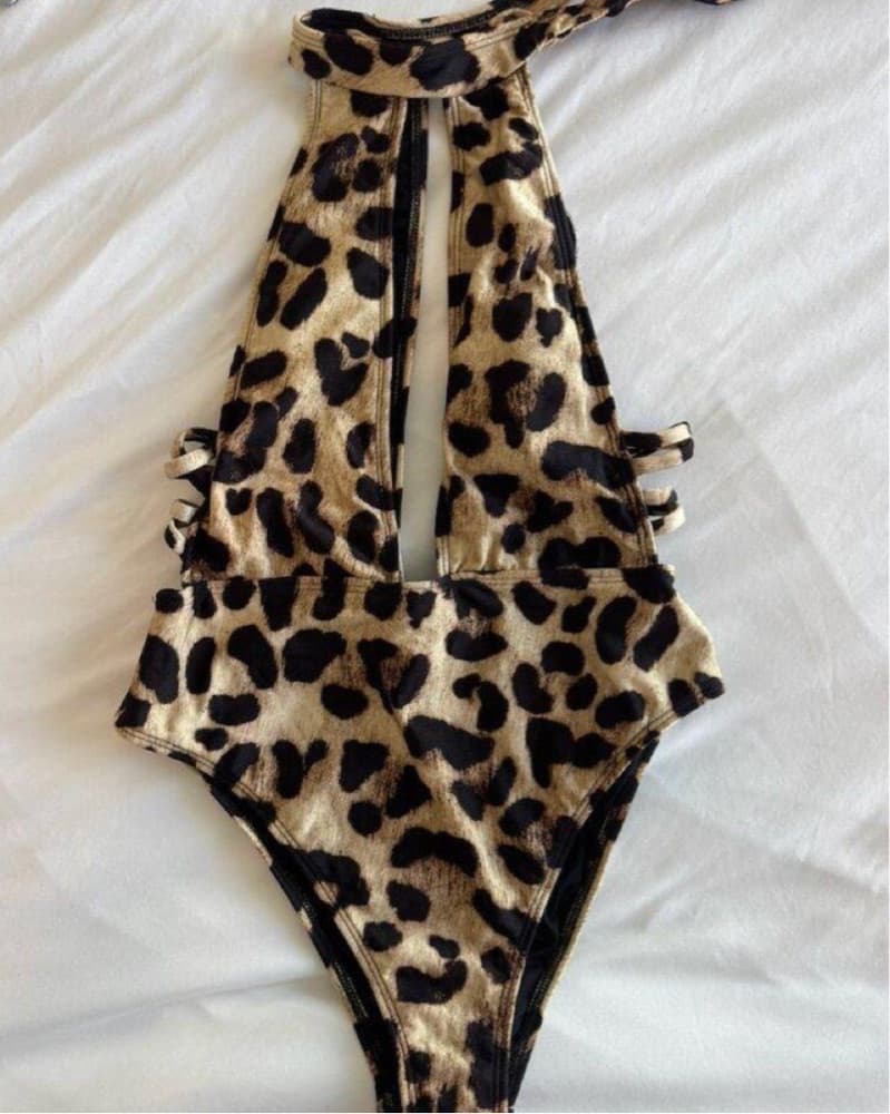 Leapord One Piece Swim  - Image 2